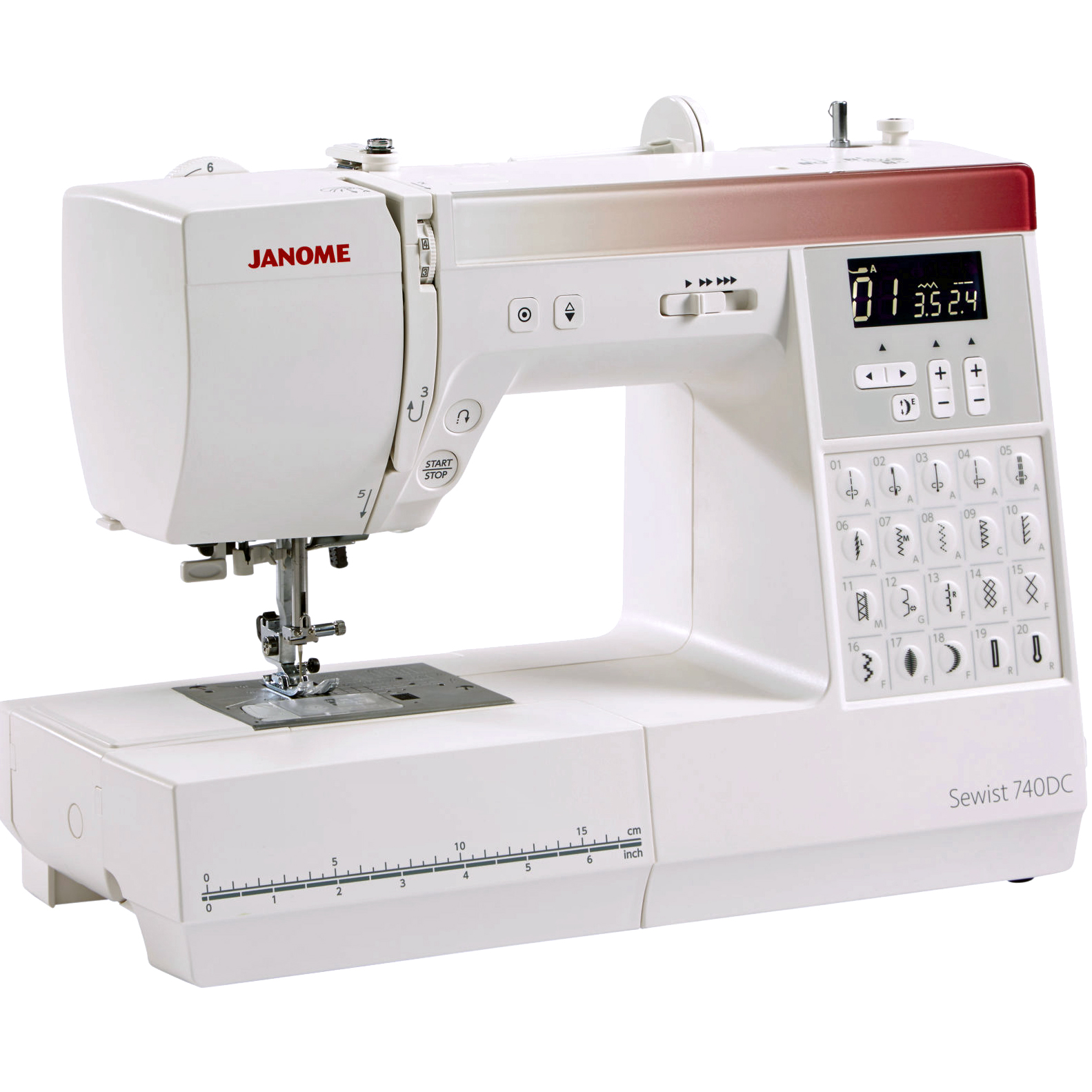 Janome AT2000D Self Threading Overlocker - Shepparton Sewing Centre